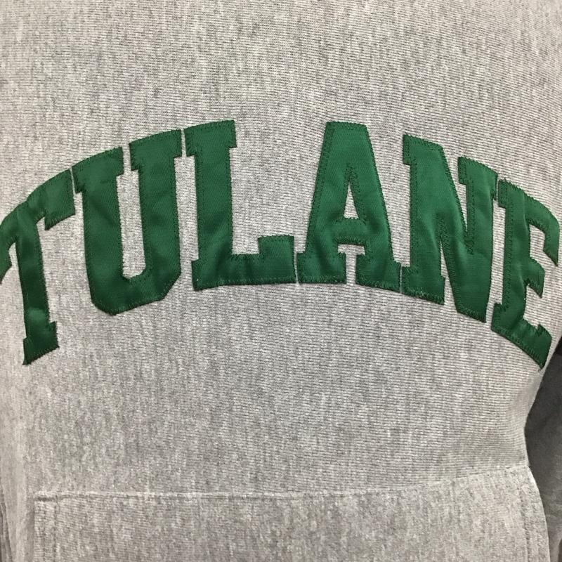 チャンピオン Champion パーカー 長袖 フーディ 00s Reverse Weave S 無地 灰 / グレー /  メンズ USED 古着 中古 10121758