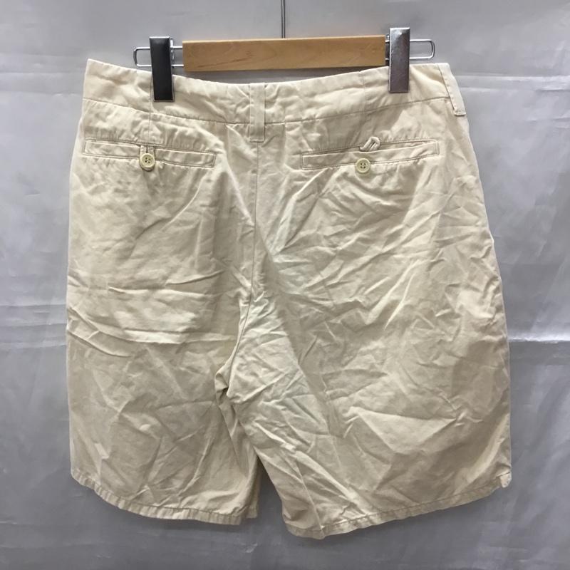 ヘルムートラング HELMUT LANG パンツ ショートパンツ ショートパンツ ハーフパンツ カジュアルパンツ 48 無地 ベージュ / ベージュ /  メンズ USED 古着 中古 10113372