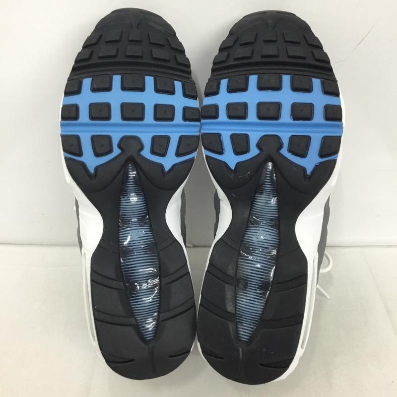 ナイキ NIKE スニーカー スニーカー DM0011 003 AIR MAX 95 28cm 箱有 28.0cm ロゴ、文字 白 / ホワイト / X 灰 / グレー / X 青 / ブルー /  メンズ USED 古着 中古 10128879