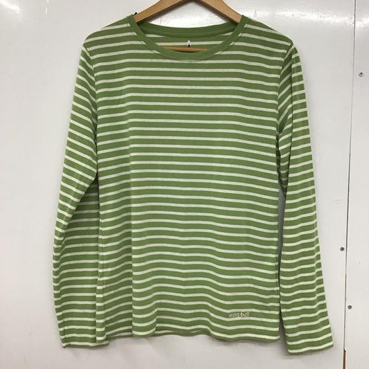 モンベル mont-bell Tシャツ 長袖 1114544 WIC.ボーダー ロングスリーブT XL ボーダー柄 マルチカラー / マルチカラー /  レディース USED 古着 中古 10130291