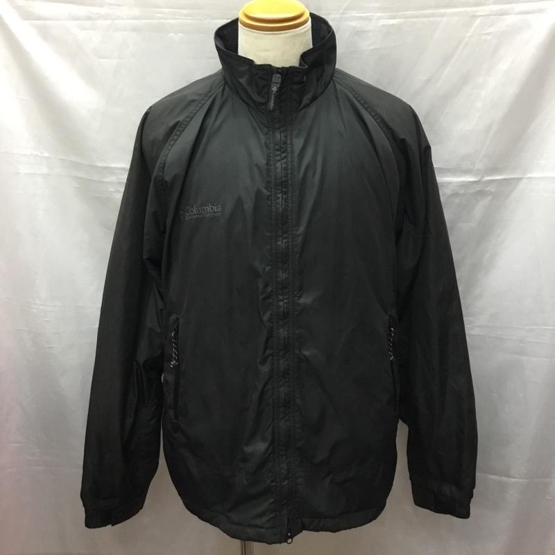 コロンビア Columbia ジャケット、上着 ジャンパー、ブルゾン pm3753 XL 無地 黒 / ブラック /  メンズ USED 古着 中古 10113442