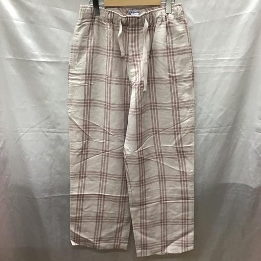 レリュームジャーナルスタンダード relume Journal Standard パンツ デニム、ジーンズ チェックパンツ カジュアルパンツ ワイドパンツ スラックスパンツ L チェック マルチカラー / マルチカラー /  メンズ USED 古着 中古 10114365