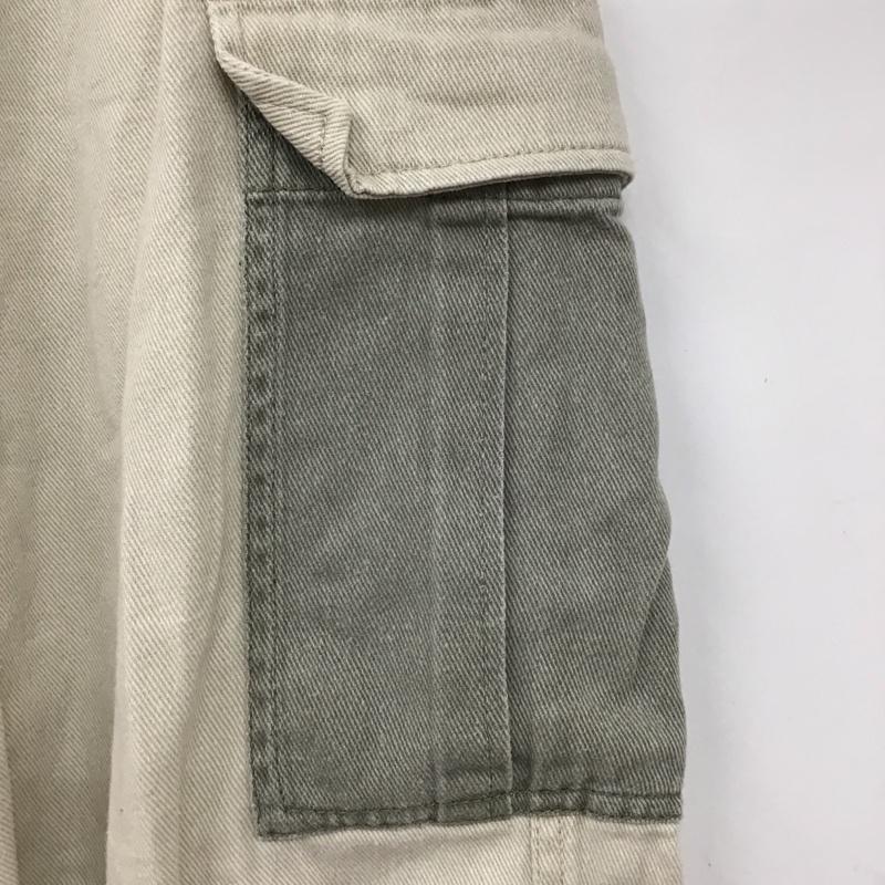 ニコアンド niko and... パンツ ワークパンツ、ペインターパンツ M 無地 ベージュ / ベージュ /  レディース USED 古着 中古 10130273
