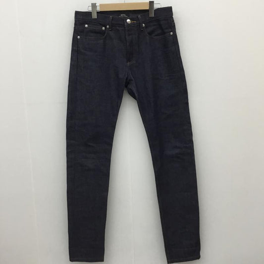 アーペーセー A.P.C. パンツ デニム、ジーンズ 30インチ 無地 紺 / ネイビー /  メンズ USED 古着 中古 10119973