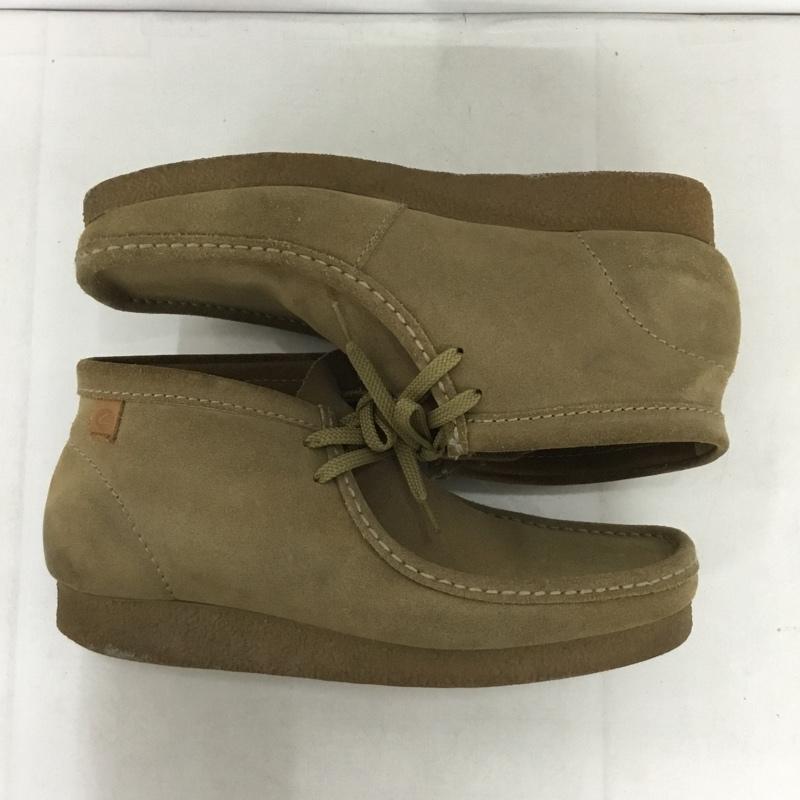 クラークス Clarks カジュアルシューズ カジュアルシューズ 261594387065 Shacre Boot UK8.5 US：9.5 ワンポイント ベージュ / ベージュ /  メンズ USED 古着 中古 10138329