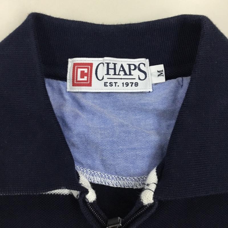 チャップス CHAPS ポロシャツ 半袖 半袖ポロシャツ カラーシャツ 半袖カットソー M ボーダー柄 マルチカラー / マルチカラー /  メンズ USED 古着 中古 10115034