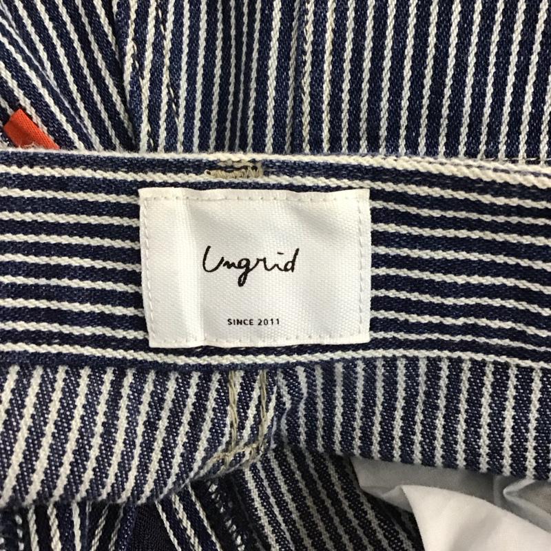 アングリッド Ungrid パンツ ワークパンツ、ペインターパンツ コーデュロイパンツ ワイドパンツ ストレートパンツ カジュアルパンツ S ストライプ マルチカラー / マルチカラー /  レディース USED 古着 中古 10122553