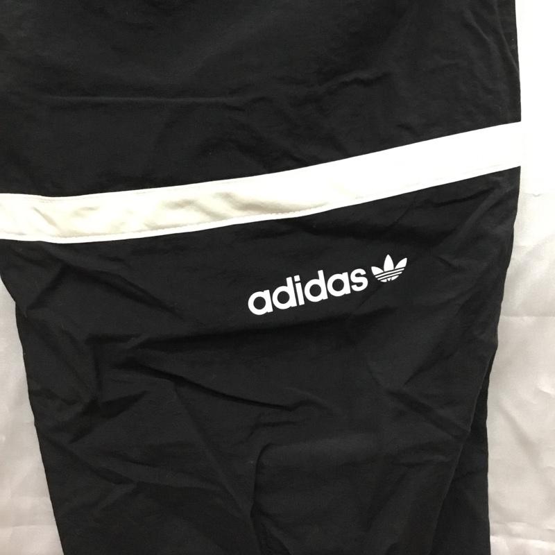 アディダス adidas ボトムス ボトムス BK5934 トラックパンツ WOVEN TRACK PANT スポーツウェア ロゴ、文字 黒 / ブラック /  メンズ USED 古着 中古 10121238