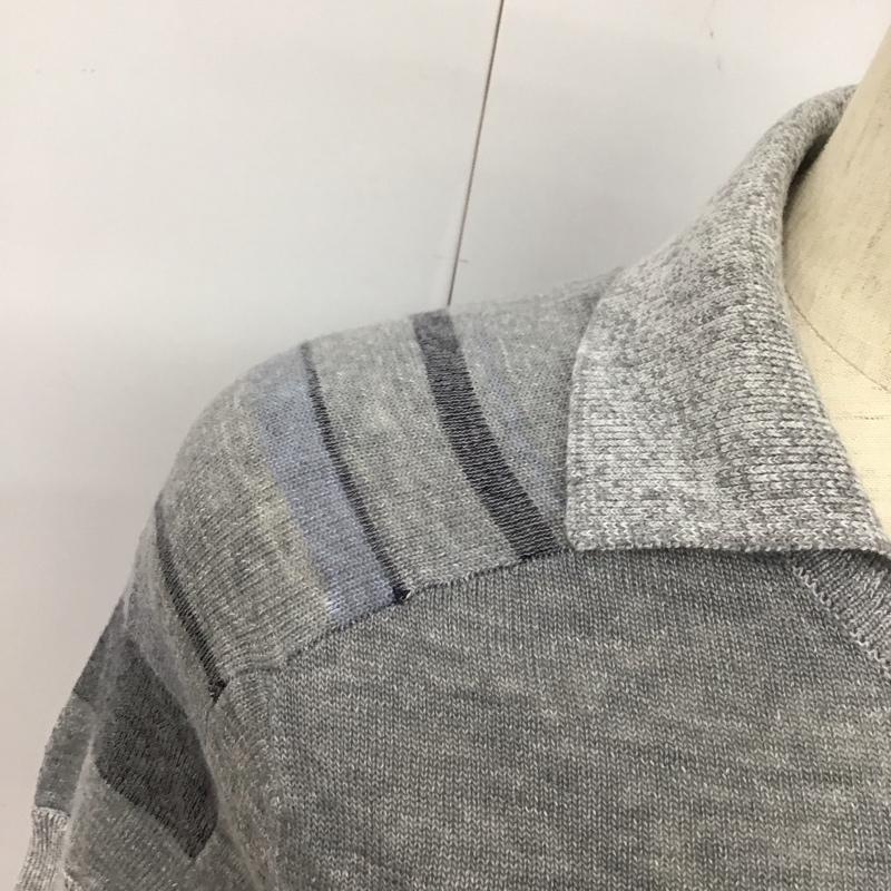 アルマーニエクスチェンジ ARMANI EXCHANGE カットソー 半袖 半袖カットソー カラーシャツ ポロシャツ XS 無地 灰 / グレー /  レディース USED 古着 中古 10125265