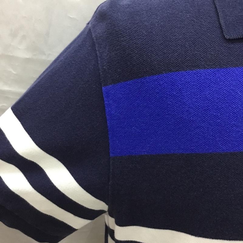 ポロバイラルフローレン Polo by RALPH LAUREN ポロシャツ 半袖 半袖ポロシャツ カラーシャツ 半袖カットソー XL ボーダー柄 マルチカラー / マルチカラー /  メンズ USED 古着 中古 10115825