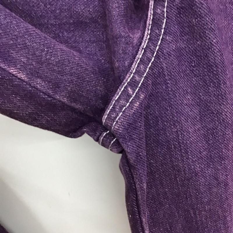 ヴィジョン ストリート ウェア VISION STREET WEAR パンツ ワークパンツ、ペインターパンツ ワークパンツ ワイドパンツ カジュアルパンツ カーゴパンツ LL 無地 紫 / パープル /  メンズ USED 古着 中古 10151002