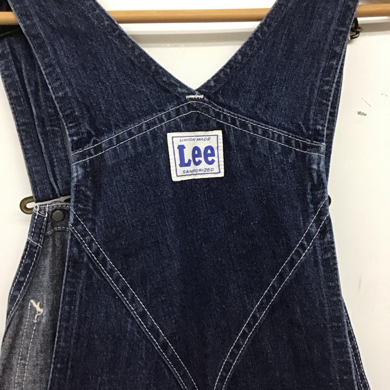 リー Lee サロペット・オーバーオール サロペット、オーバーオール LM7254 デニム S ロゴ、文字 インディゴ / インディゴ /  メンズ USED 古着 中古 10142299