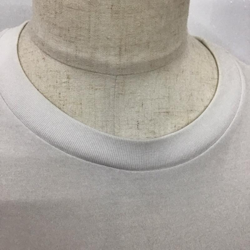 ザノースフェイス THE NORTH FACE Tシャツ 半袖 NT32003X シンプルロゴポケットTシャツ 半袖カットソー プリントTシャツ クルーネックカットソー L ロゴ、文字 白 / ホワイト /  メンズ USED 古着 中古 10117464