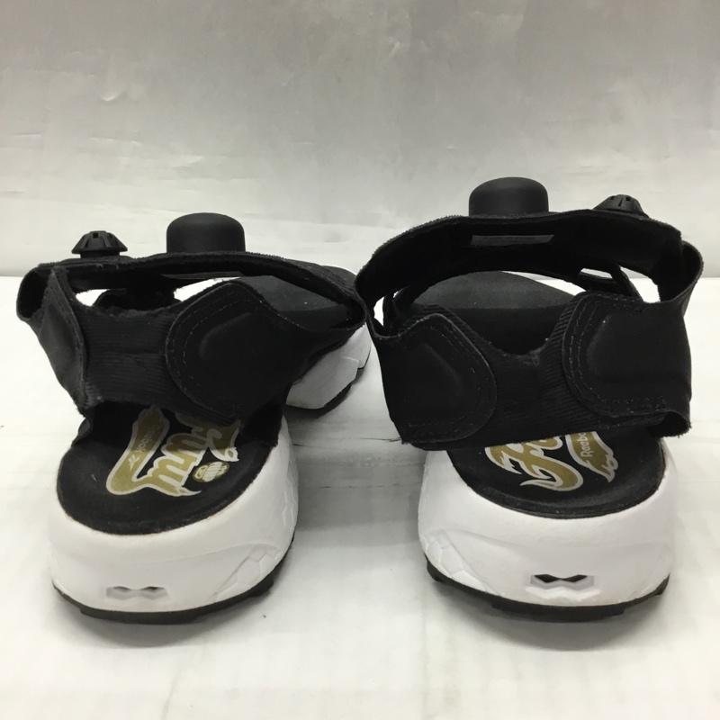 リーボック Reebok サンダル サンダル V69436 INSTAPUMP FURY SANDAL 24cm 24.0cm ロゴ、文字 黒 / ブラック / X 白 / ホワイト /  レディース USED 古着 中古 10116885