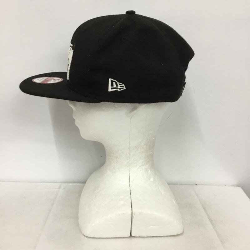 ステューシー STUSSY 帽子 キャップ NEW ERA 9FIFTY ロゴ、文字 黒 / ブラック /  メンズ USED 古着 中古 10149256