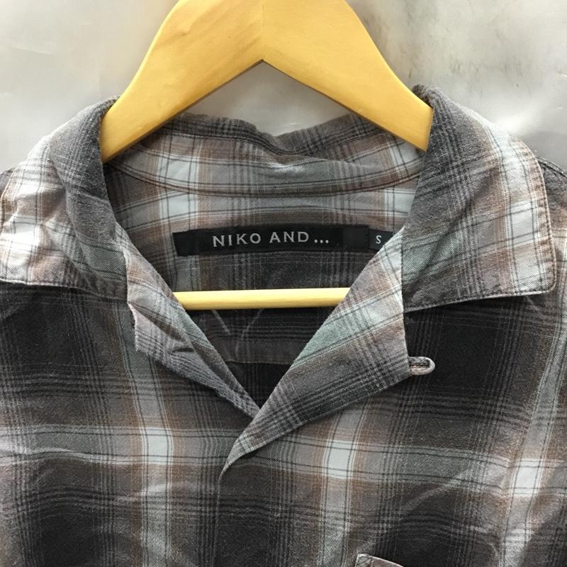 ニコアンド niko and... シャツ、ブラウス 半袖 H223MA08AD 開襟 オープンカラー S チェック マルチカラー / マルチカラー /  メンズ USED 古着 中古 10117787