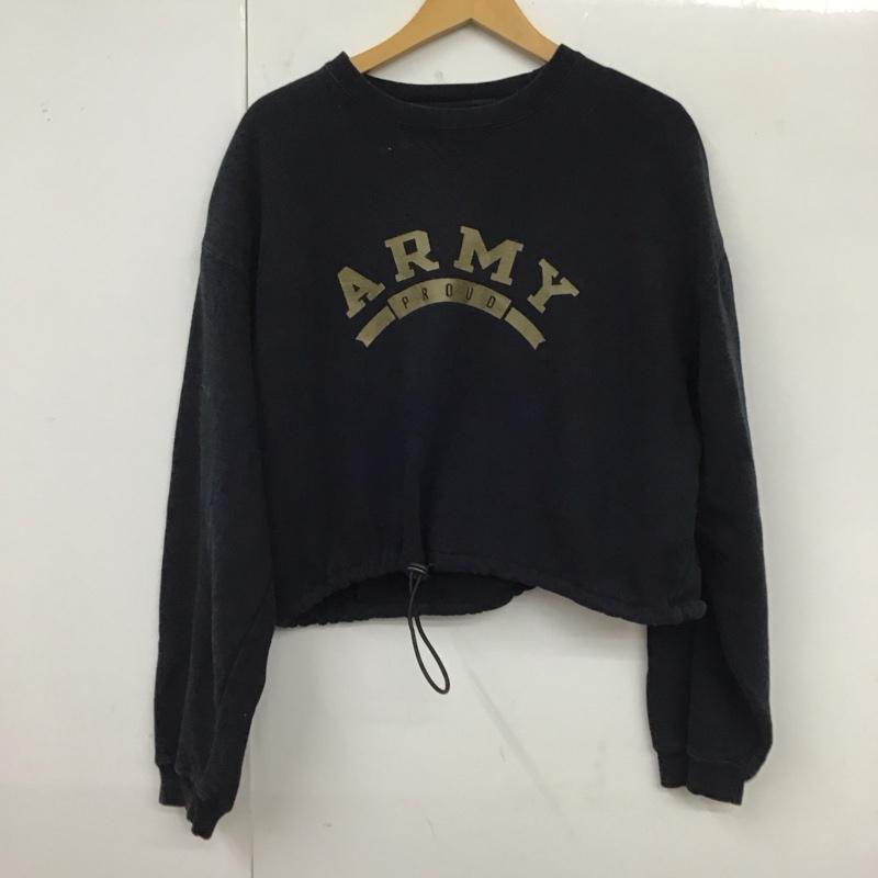 ギアフォースポーツ Gear for Sports トレーナー 長袖 M 無地 黒 / ブラック /  レディース USED 古着 中古 10120160
