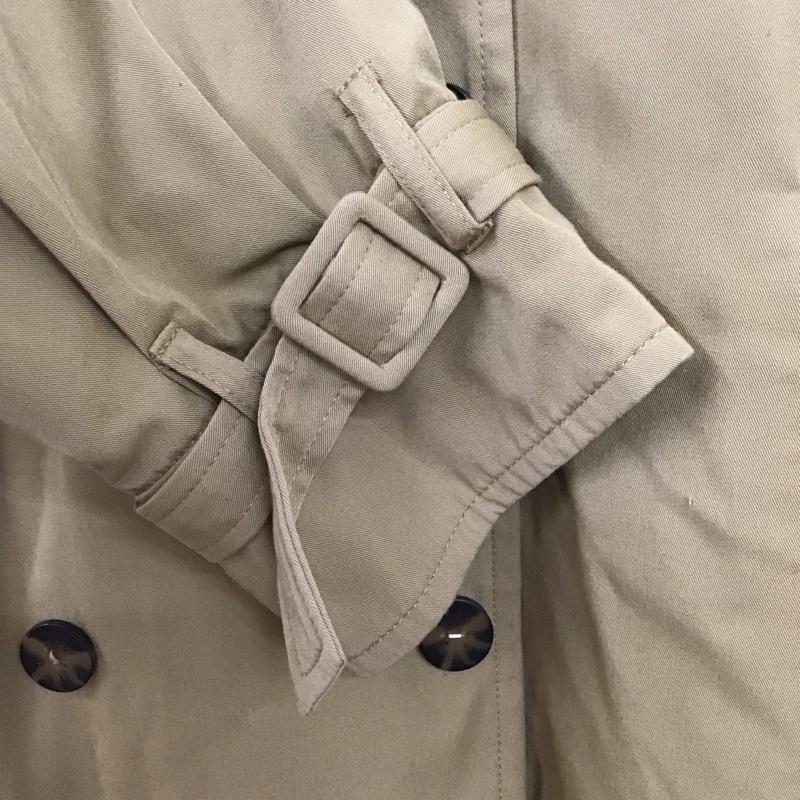 スライ SLY コート トレンチコート 030BSY30-0290 オーバートレンチロングコート FREE 無地 ベージュ / ベージュ /  レディース USED 古着 中古 10143082