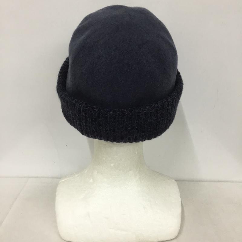 古着 USED 帽子 ニット帽 chisaki ロールキャップ HARU 無地 紺 / ネイビー /  レディース USED 古着 中古 10143990
