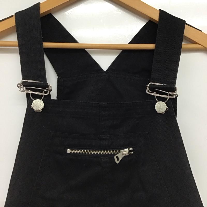 ディッキーズ Dickies サロペット・オーバーオール サロペット、オーバーオール M 無地 黒 / ブラック /  レディース USED 古着 中古 10147920