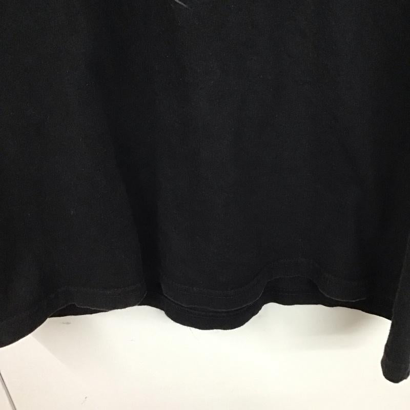 ハーレーダビッドソン Harley-Davidson Tシャツ 半袖 半袖カットソー プリントTシャツ クルーネックカットソー L プリント 黒 / ブラック /  メンズ USED 古着 中古 10130657