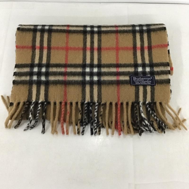 バーバリーズ BURBERRYS マフラー マフラー チェック マルチカラー / マルチカラー /  レディース USED 古着 中古 10148205