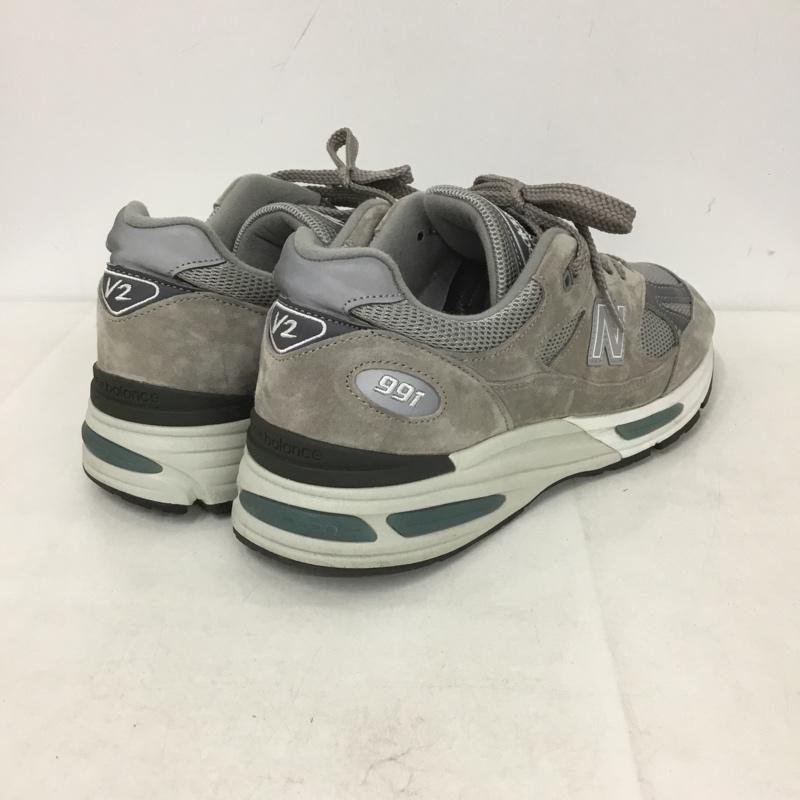 ニューバランス New Balance スニーカー スニーカー U991 GL2 USA9 US：9 ロゴ、文字 灰 / グレー /  メンズ USED 古着 中古 10139974
