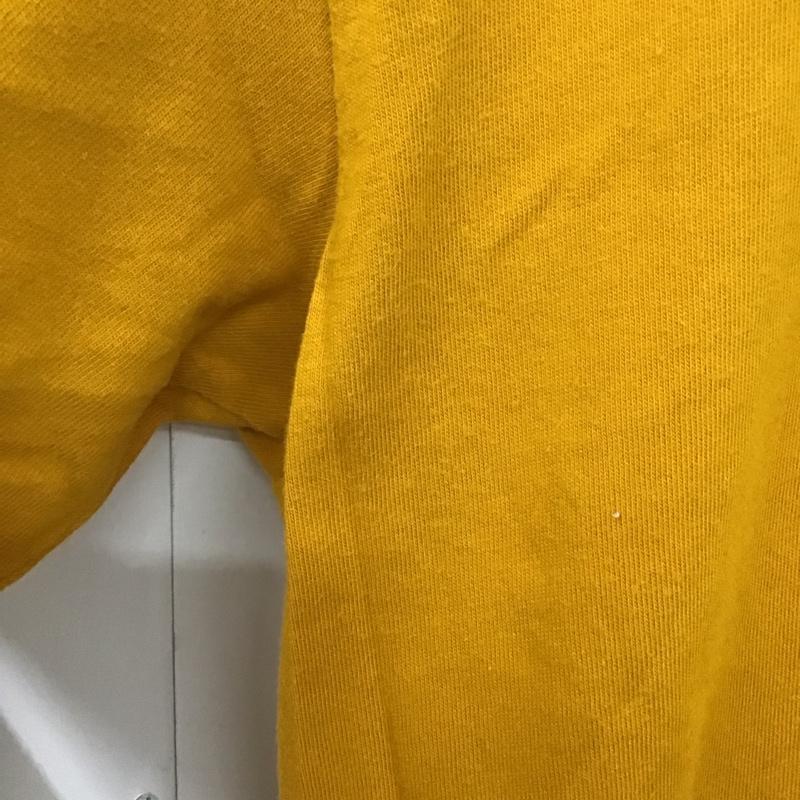 パタゴニア patagonia Tシャツ 半袖 半袖カットソー プリントTシャツ クルーネックカットソー S ロゴ、文字 黄 / イエロー /  メンズ USED 古着 中古 10130475