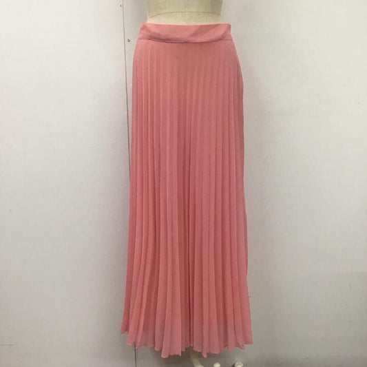 ザラ ZARA スカート ロングスカート 3564 084 626 プリーツ M 無地 桃 / ピンク /  レディース USED 古着 中古 10113506