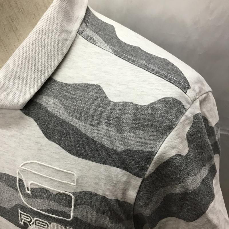 ジースターロゥ G-STAR RAW ポロシャツ 半袖 半袖ポロシャツ カラーシャツ 半袖カットソー S 総柄 マルチカラー / マルチカラー /  メンズ USED 古着 中古 10115757