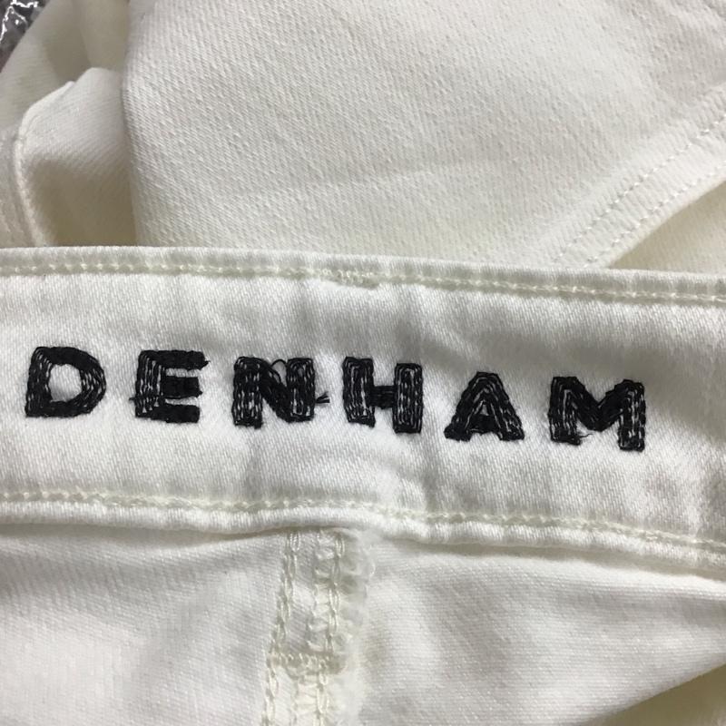 デンハム DENHAM パンツ デニム、ジーンズ 無地 白 / ホワイト /  メンズ USED 古着 中古 10130903