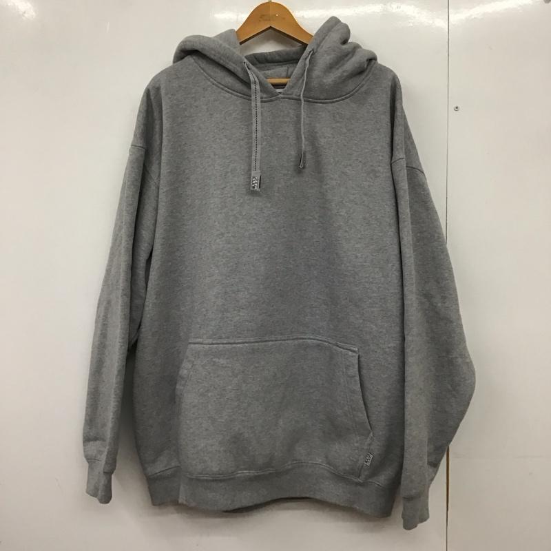 プロクラブ PRO CLUB パーカー 長袖 長袖パーカー プルオーバーパーカー スウェット XL 無地 灰 / グレー /  メンズ USED 古着 中古 10151143
