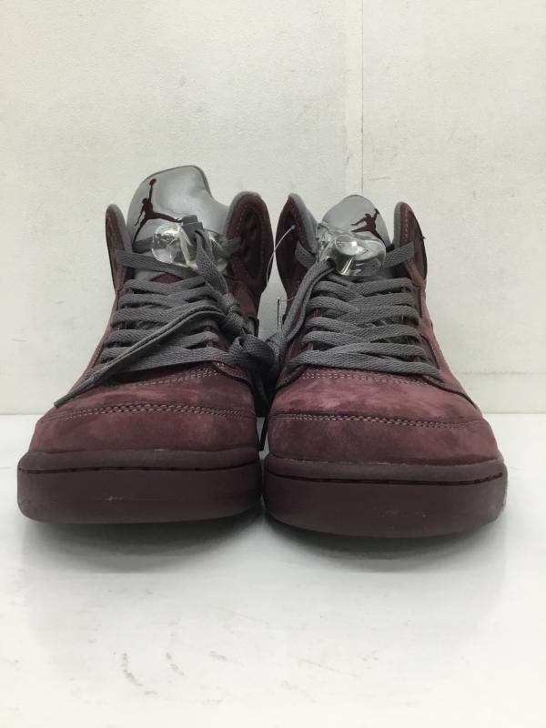 ナイキ NIKE スニーカー スニーカー AIR JORDAN 5 RETRO SE DZ4131-600 ナイキ エアジョーダン 5 レトロ シーズナルエディション ディープバーガンディ ライトグラファイト 27.0cm ロゴ、文字 紫 / パープル /  メンズ USED 古着 中古 10112274