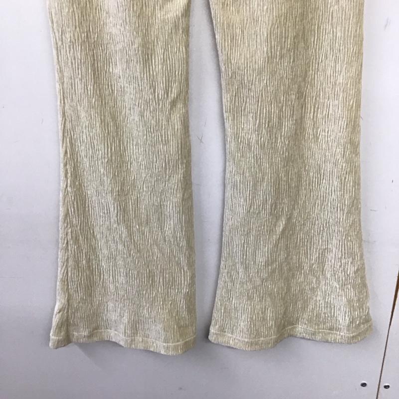 ディスコート Discoat ボトムス ボトムス フレアパンツ S 無地 マルチカラー / マルチカラー /  レディース USED 古着 中古 10142876