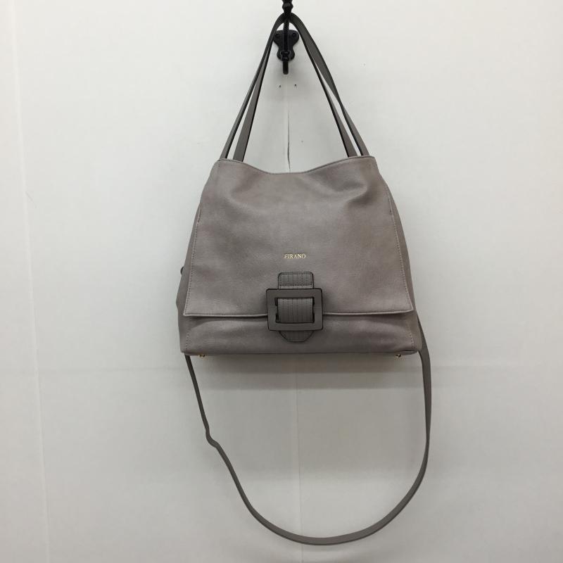 フィラノ FIRANO トートバッグ トートバッグ ロゴ、文字 灰 / グレー /  レディース USED 古着 中古 10143326