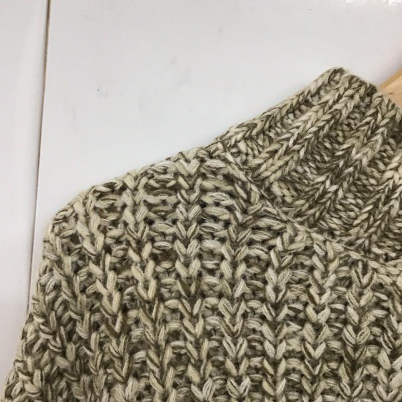 ムルーア MURUA ワンピース ミニスカート 012210301501 メランジニットドッキングワンピース 2 無地 ベージュ / ベージュ /  レディース USED 古着 中古 10130264