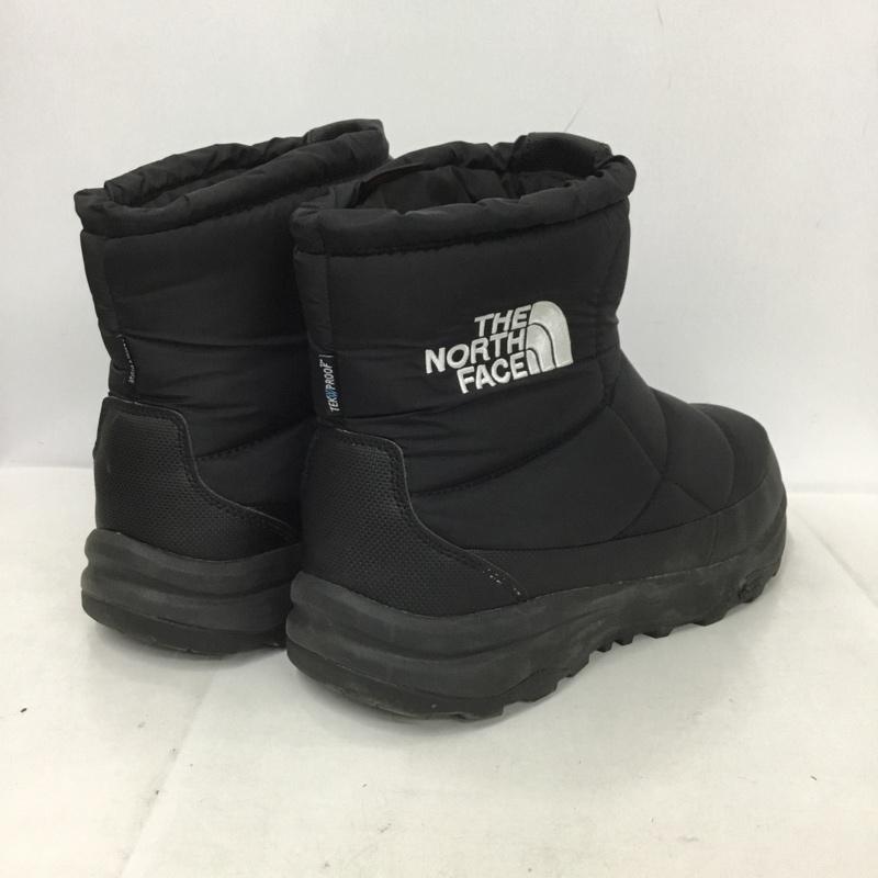 ザノースフェイス THE NORTH FACE アウトドアシューズ アウトドアシューズ NF52485 ヌプシ ブーティ ウォータープルーフ 28cm 28.0cm ロゴ、文字 黒 / ブラック /  メンズ USED 古着 中古 10134275