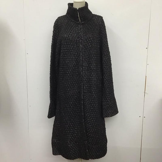 ザラ ZARA コート コート一般 3978 934 800 ニットコート ロング丈 M 無地 黒 / ブラック /  レディース USED 古着 中古 10124987