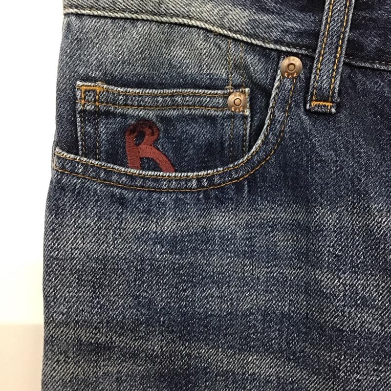 レッドイヤー RED EAR パンツ デニム、ジーンズ デニムパンツ ワイドパンツ カジュアルパンツ S 無地 インディゴ / インディゴ /  メンズ USED 古着 中古 10143625