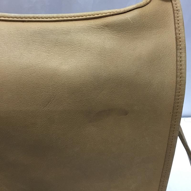 コーチ COACH ショルダーバッグ ショルダーバッグ 9134 オールドコーチ 無地 ベージュ / ベージュ /  レディース USED 古着 中古 10115584