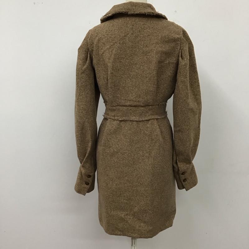 ムルーア MURUA ワンピース ひざ丈スカート 012250302101 ツイードパワショルワンピース 1  マルチカラー / マルチカラー /  レディース USED 古着 中古 10120341