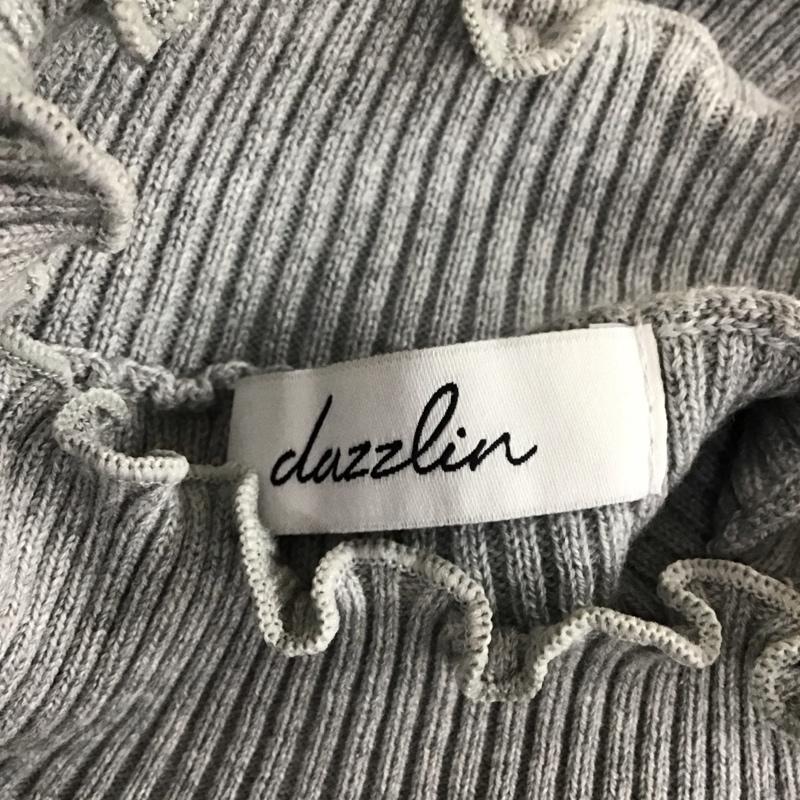 ダズリン dazzlin ワンピース ミニスカート FREE 無地 灰 / グレー /  レディース USED 古着 中古 10121477