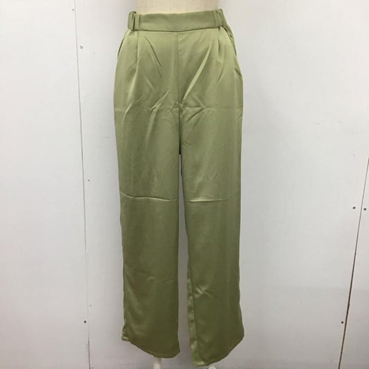 ローリーズファーム LOWRYS FARM パンツ スラックス FREE 無地 薄緑 / ライトグリーン /  レディース USED 古着 中古 10109134