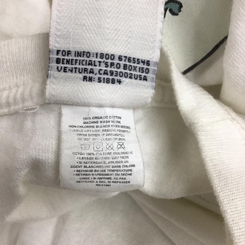 パタゴニア patagonia Tシャツ 半袖 XS ロゴ、文字 X プリント 白 / ホワイト /  メンズ USED 古着 中古 10112017