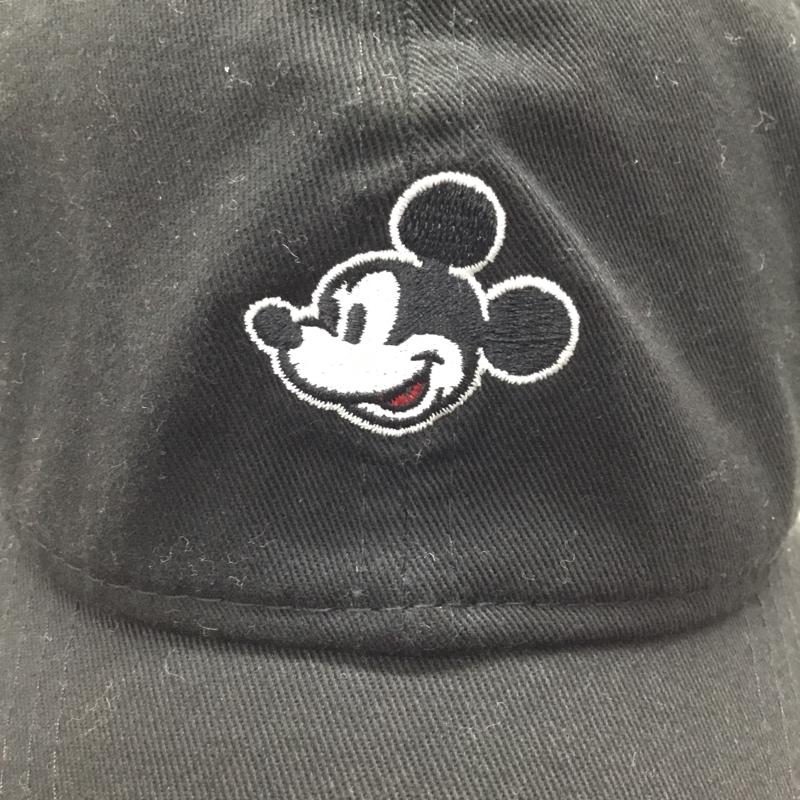 ニューエラ NEW ERA 帽子 キャップ Disney ミッキーマウス キャラクター 黒 / ブラック /  メンズ USED 古着 中古 10119945