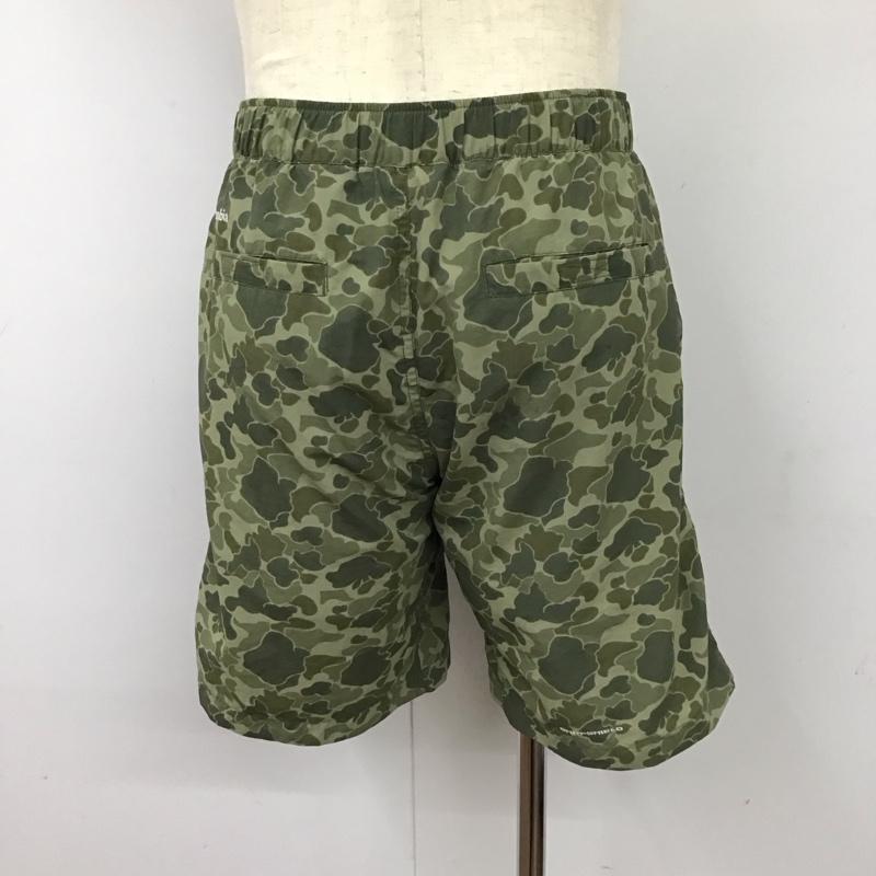 コロンビア Columbia パンツ ショートパンツ 116 PM4716 リープザリワーズショーツ ハーフパンツ L カモフラージュ柄・迷彩 マルチカラー / マルチカラー /  メンズ USED 古着 中古 10117462