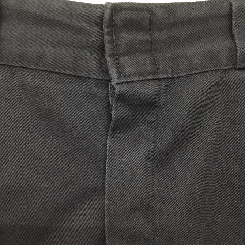 ディッキーズ Dickies パンツ ショートパンツ ショートパンツ ハーフパンツ カジュアルパンツ 34インチ ロゴ、文字 黒 / ブラック /  メンズ USED 古着 中古 10145533