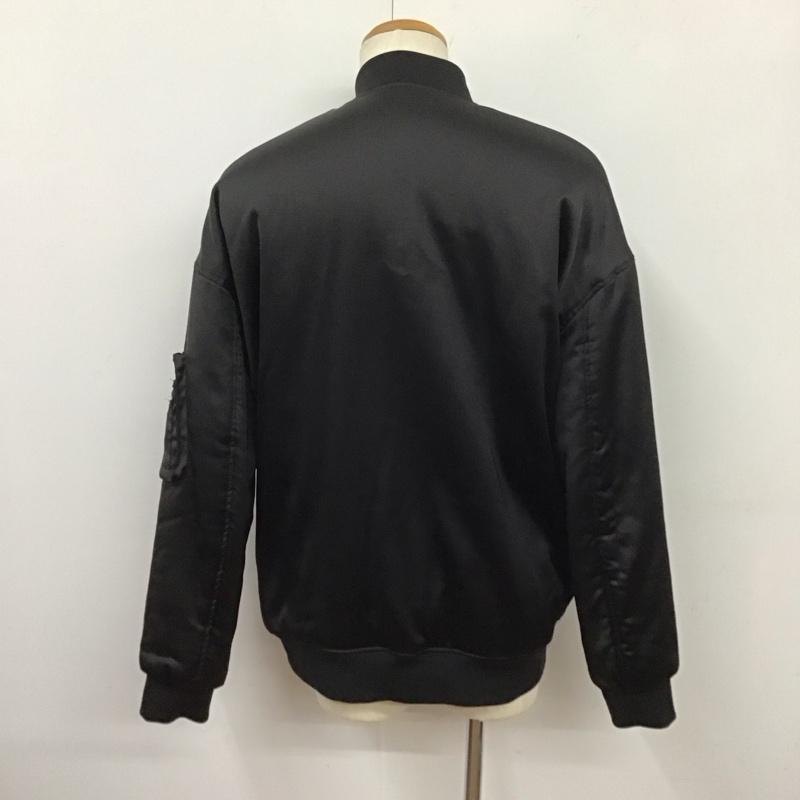 ザラメン ZARA MAN ジャケット、上着 ジャケット、ブレザー ジップアップジャケット ジャンパー ジャケット カジュアルジャケット アウター M 無地 黒 / ブラック /  メンズ USED 古着 中古 10124171