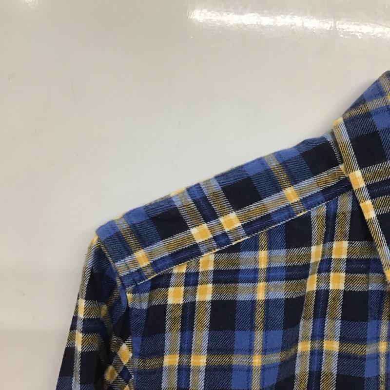 ナノユニバース nano・universe シャツ、ブラウス 長袖 NUC24SH398TK 両胸ポケット M チェック マルチカラー / マルチカラー /  メンズ USED 古着 中古 10133579