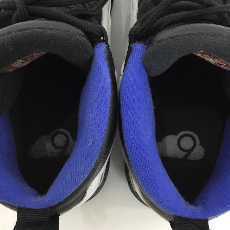 ナイキ NIKE スニーカー スニーカー 310805-108 AIR JORDAN 10 RETRO 28cm 28.0cm ワンポイント 白 / ホワイト / X 黒 / ブラック / X 青 / ブルー /  メンズ USED 古着 中古 10125088